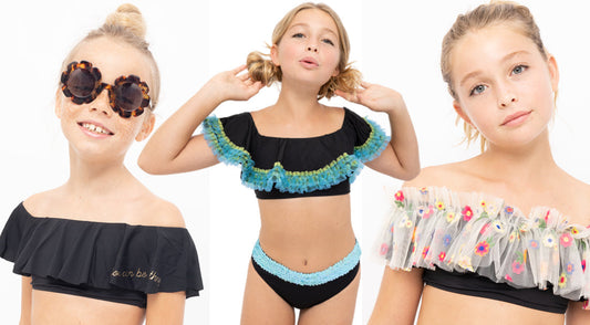 black swimsuits for girls
