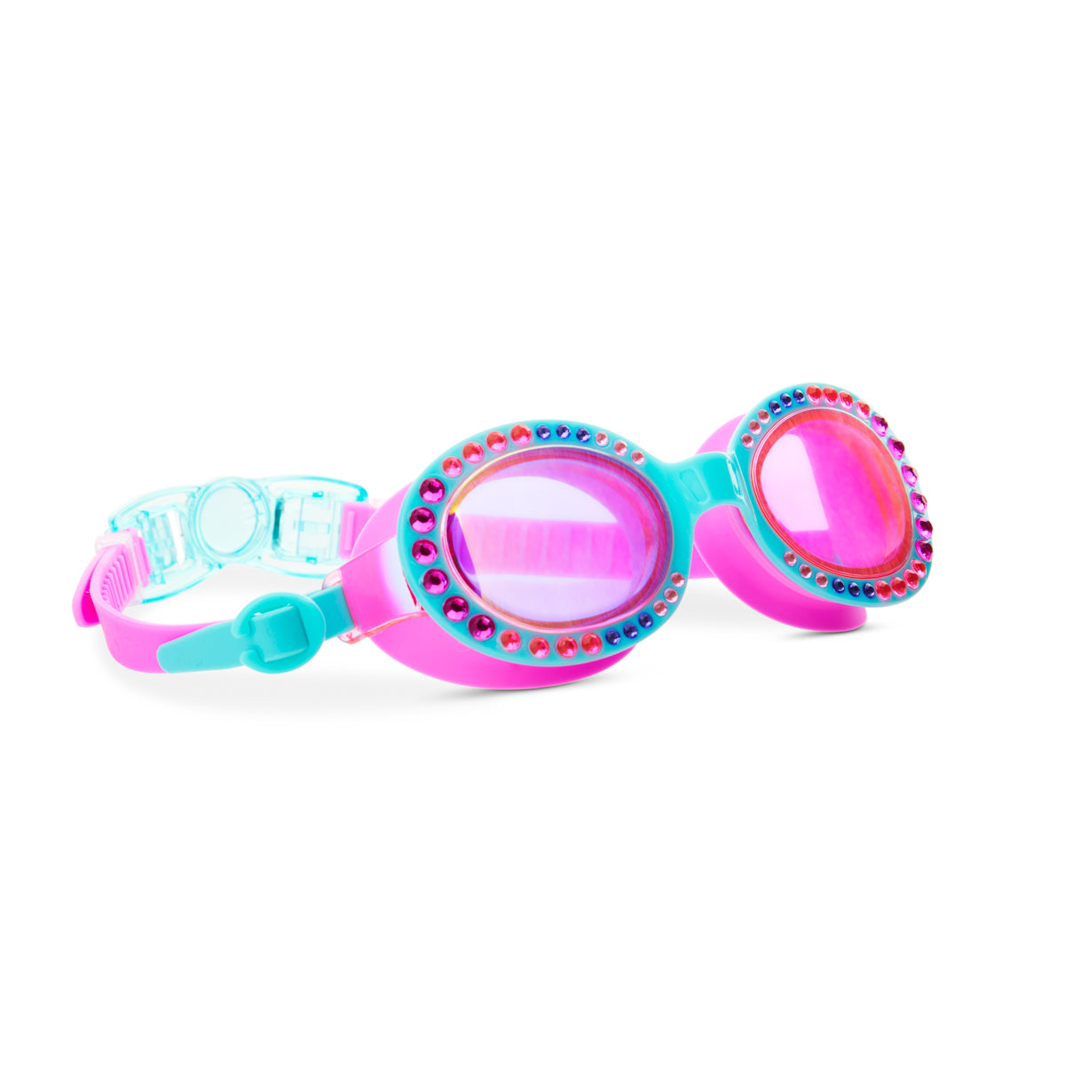Borealis Blue Aurora Swim Goggles