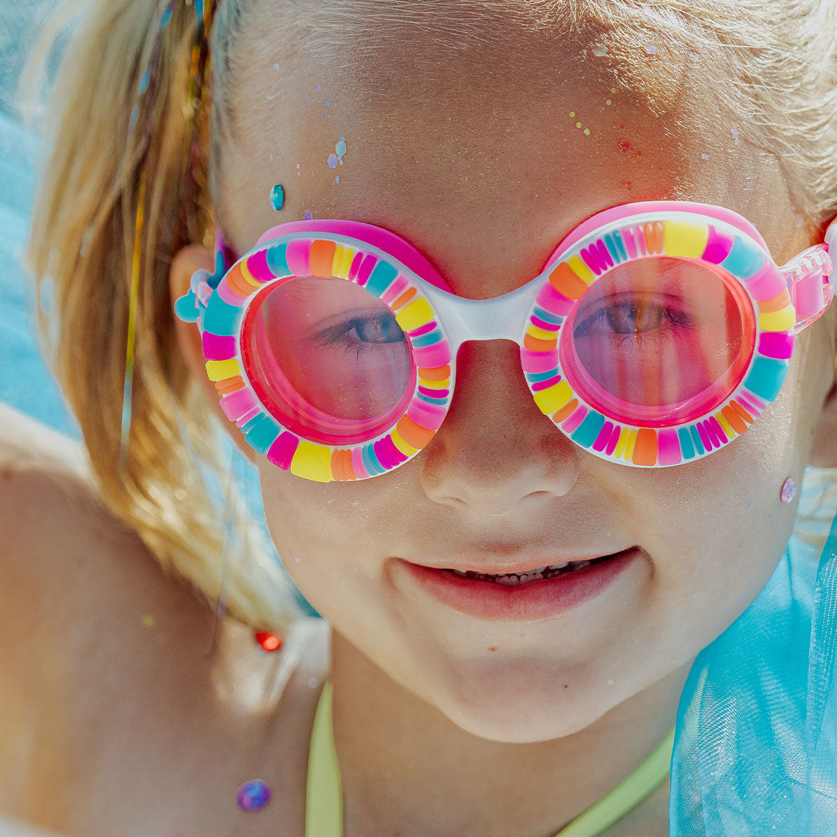 Bestie Charm Bracelet Girl Swimming Goggles