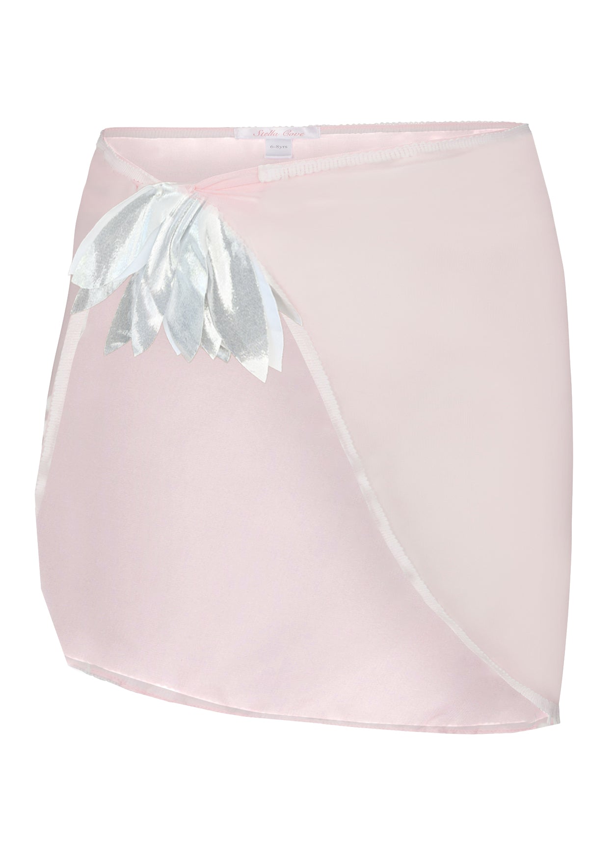 pink pareo for girls, pink sarong for girls, pink beach cover-up for girls