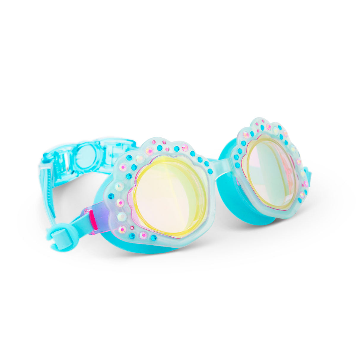 Pretty Turquoise_Swimming_Goggles for girls