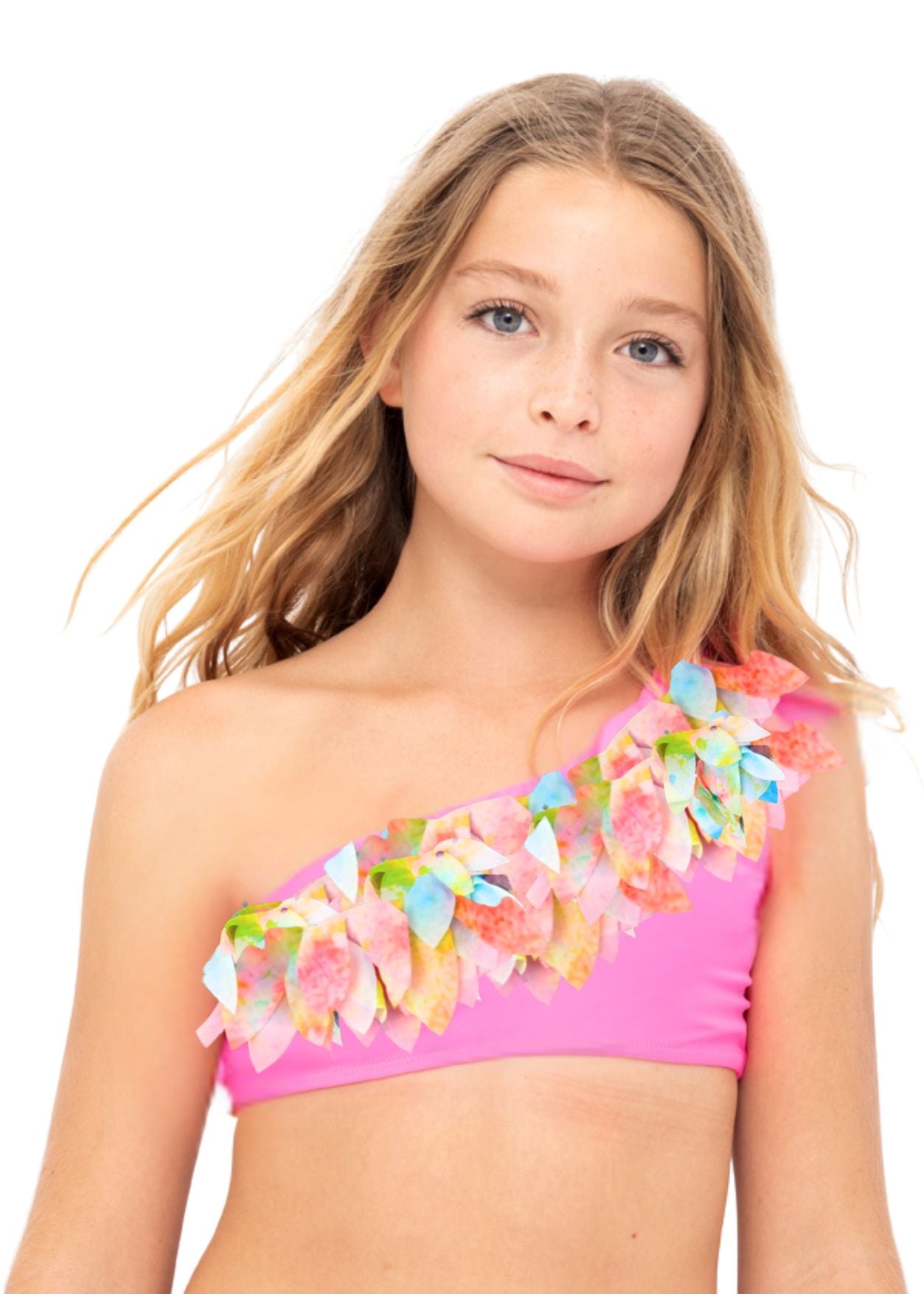 beautiful pink swimwear for girls