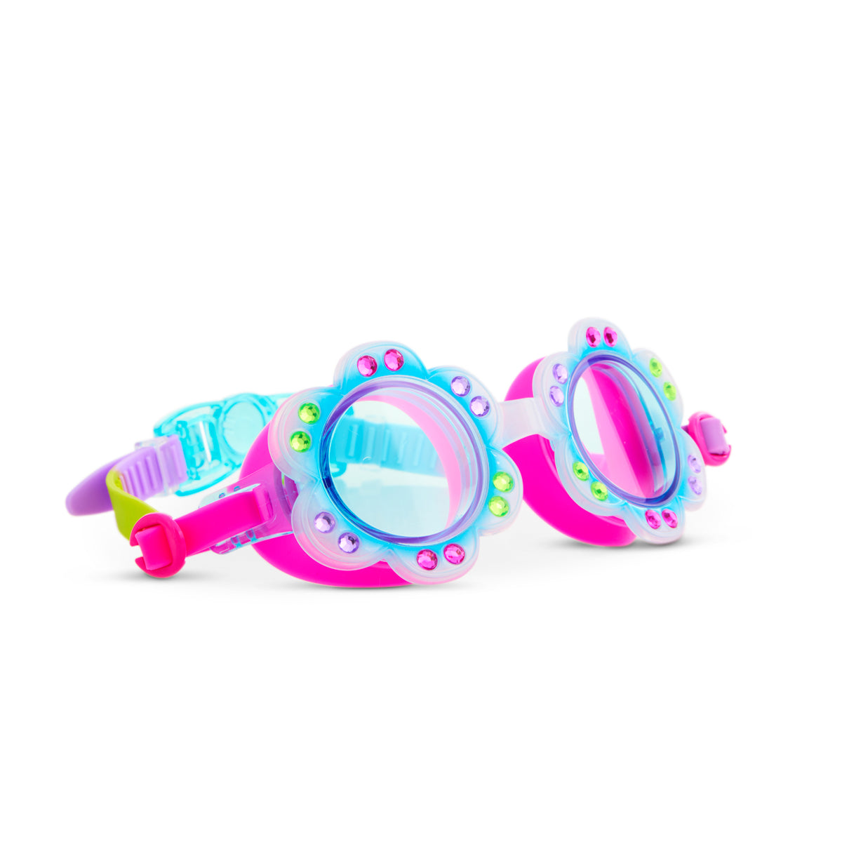 bedazzled swim goggles girls