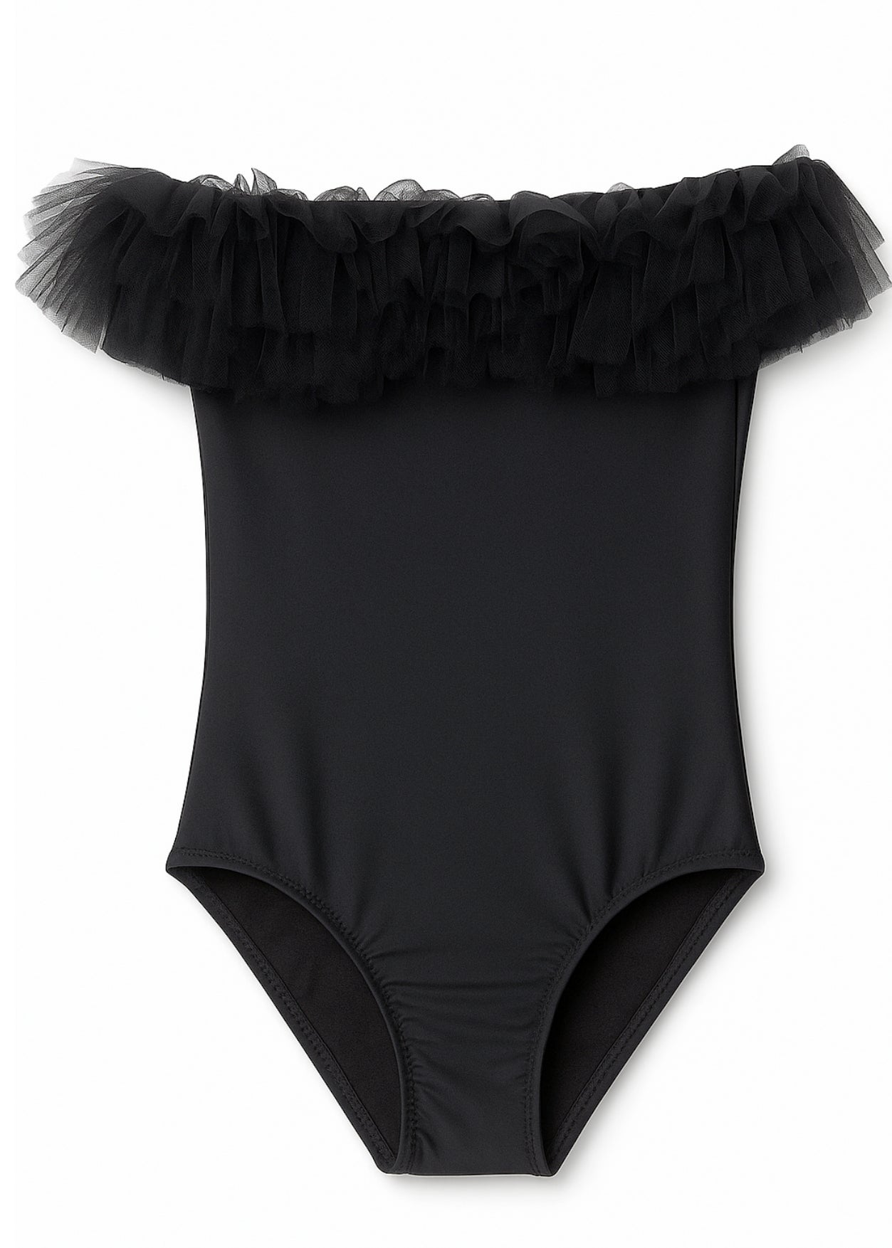black swimsuit for girls