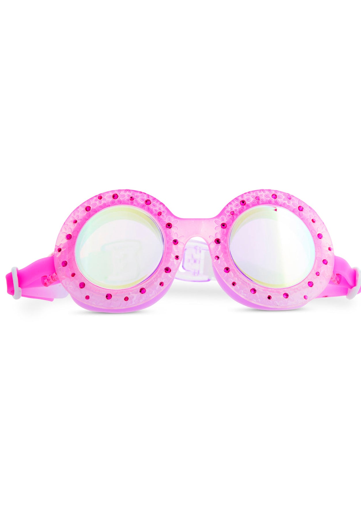 bright pink pool swim goggles girls