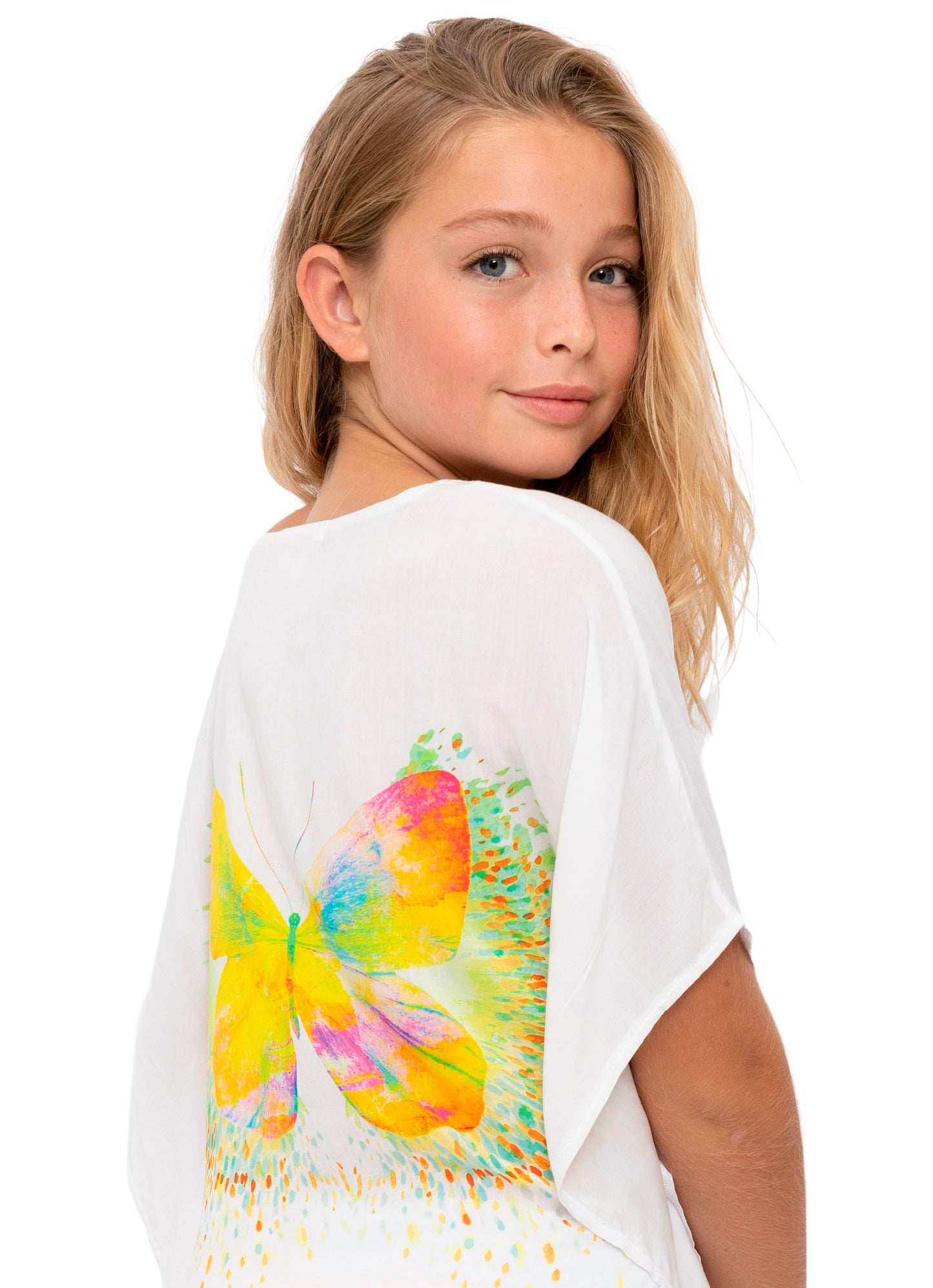 butterfly beachcover ups for girls