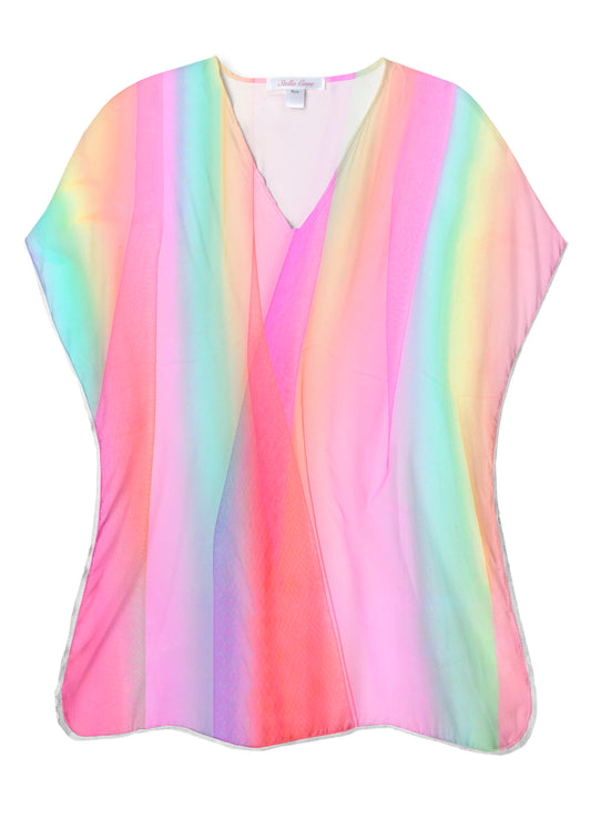 colourful beach cover up for girls