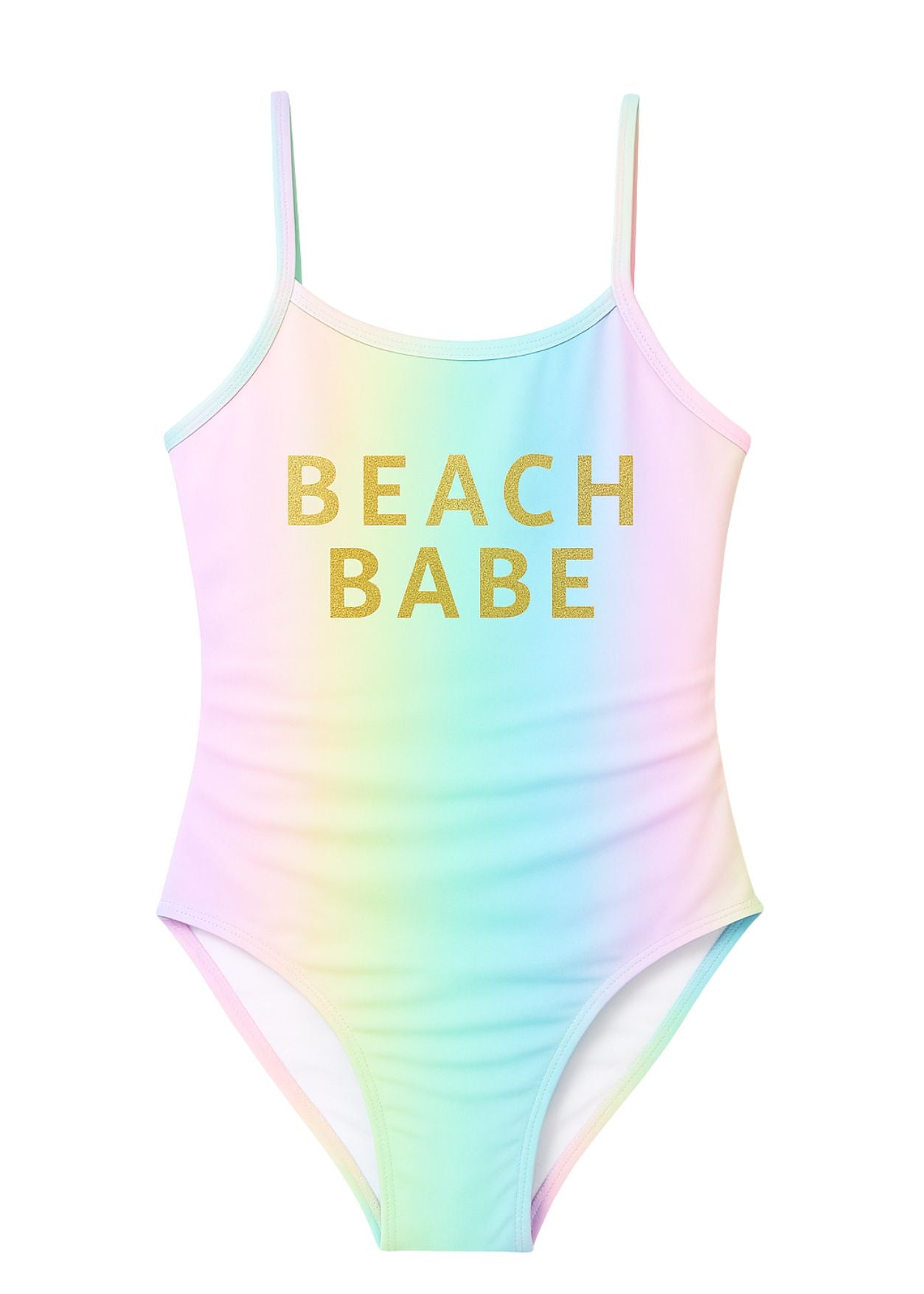cool beach babe bathing suit for girls