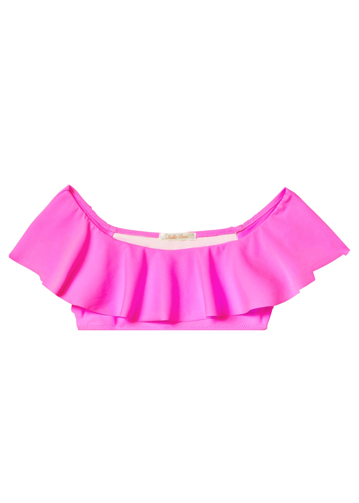 cute hot pink bikini top for girls