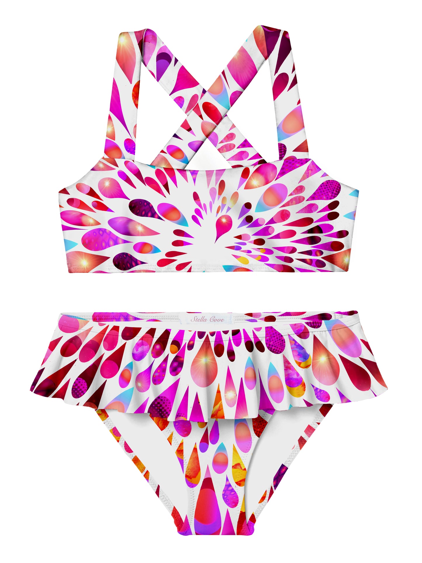 Drops Bandeau-Ruffle Bikini