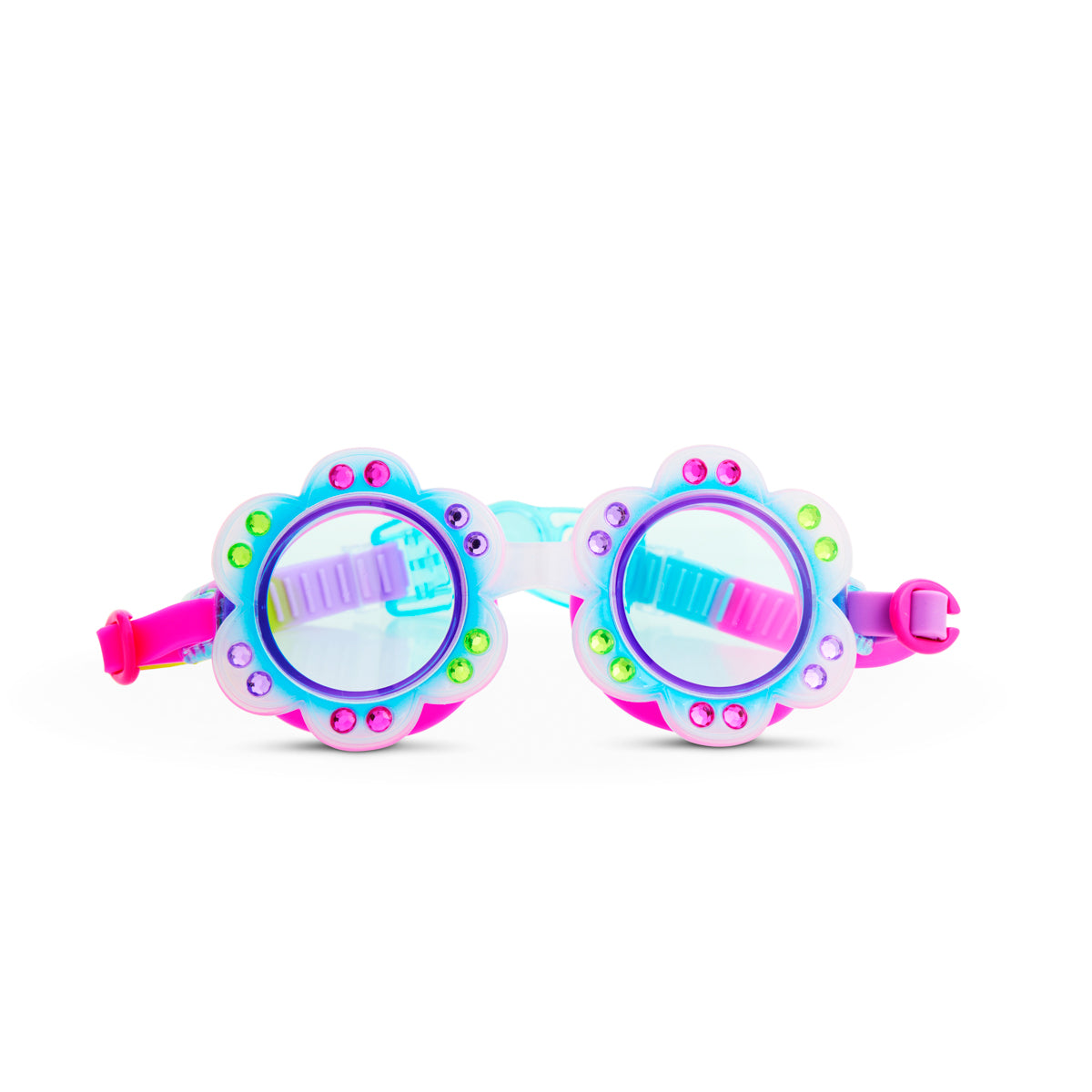 girls bedazzled swim goggle