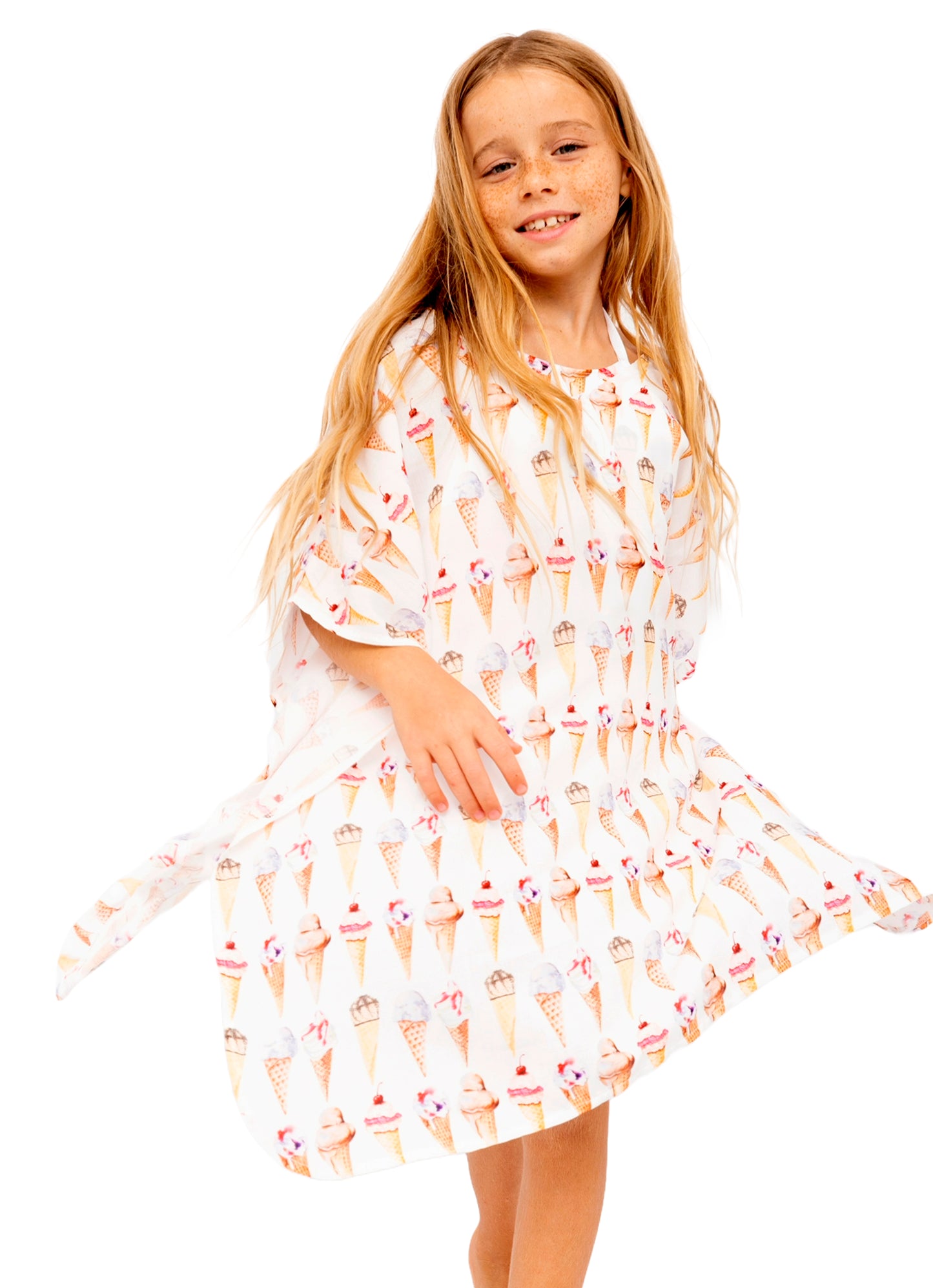 icecream beach cover-up for girls