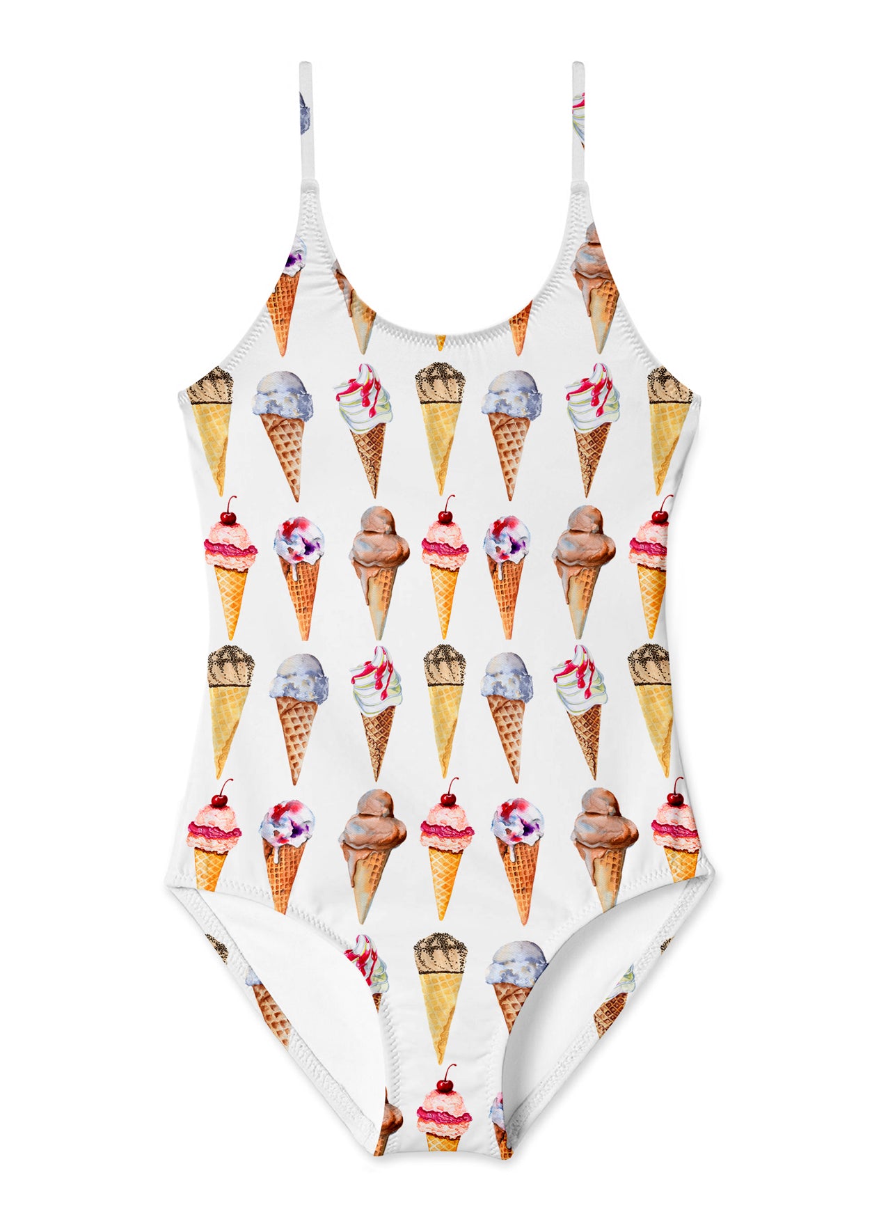 Cute Ice Cream Bathing Suit for Girls Stella Cove