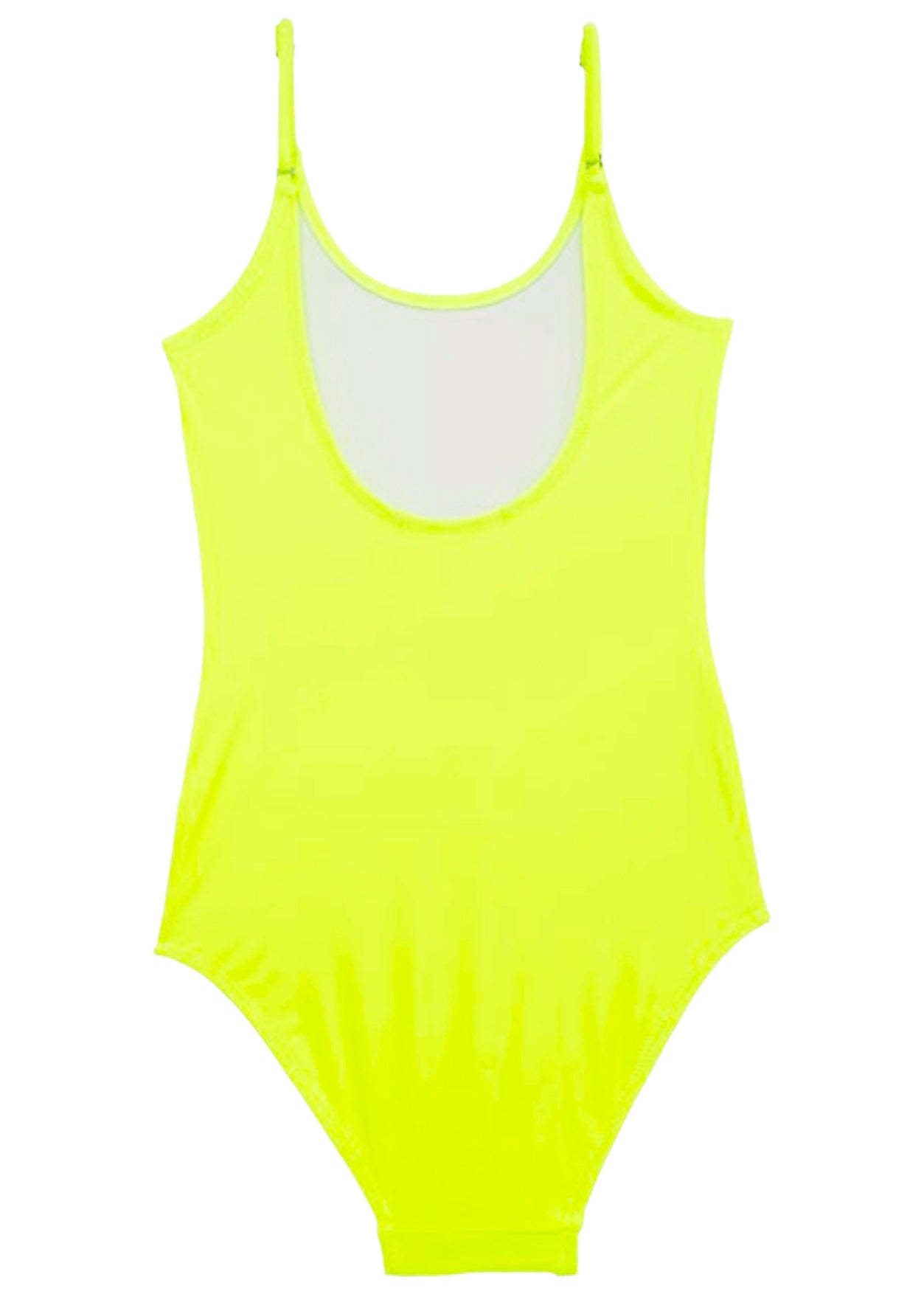 neon yellow beachwear for girls