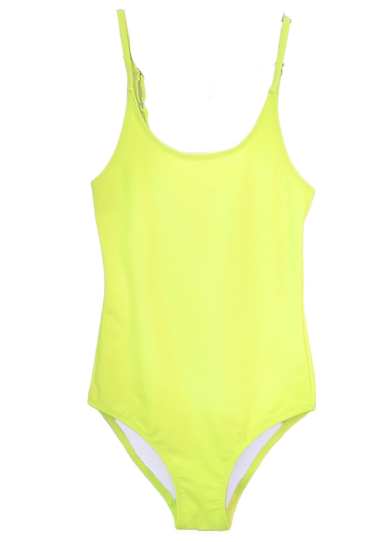 neon yellow teens bathing suits