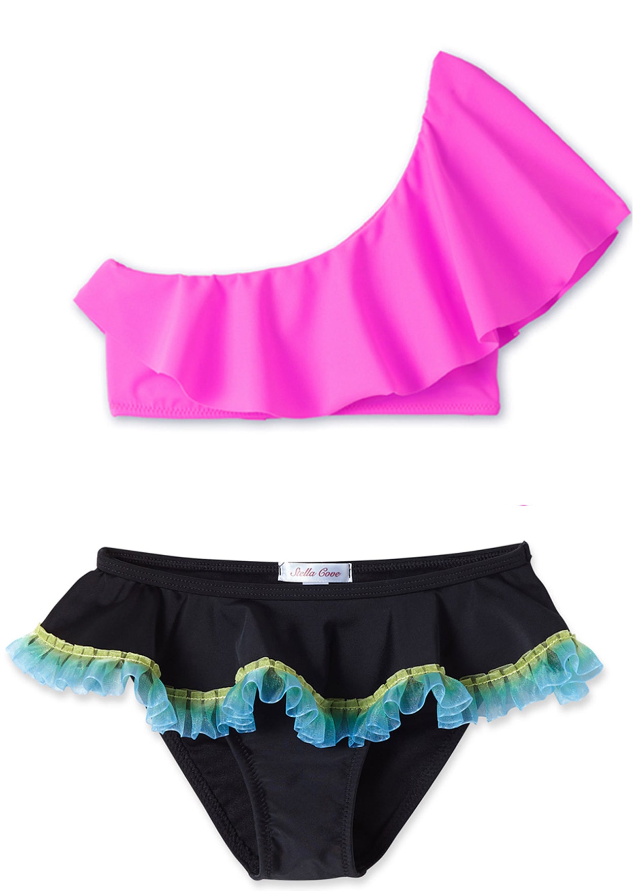 bikini for girls, beachwear for girls, pink swimwear for girls