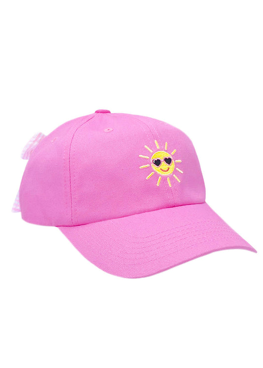 pink sun hat for girl