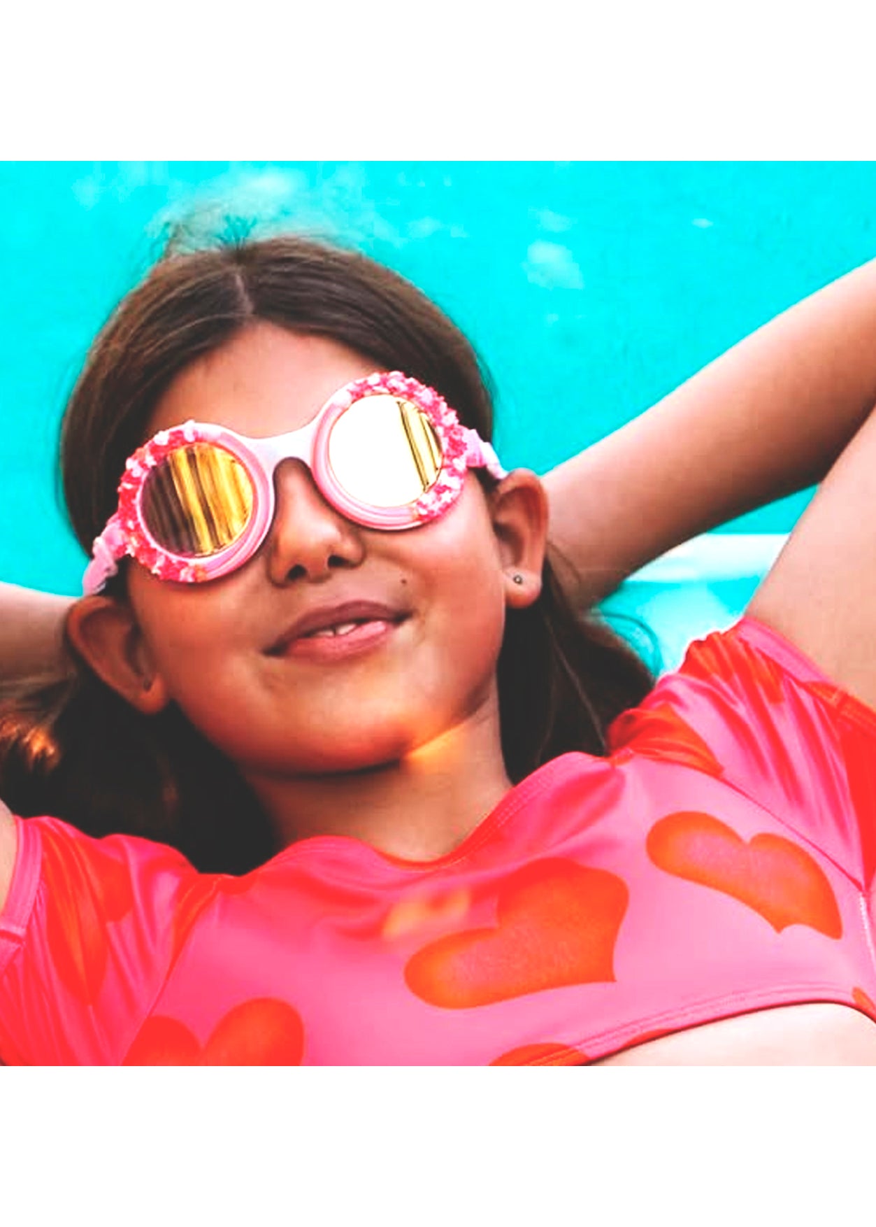 pink swim goggles for girls