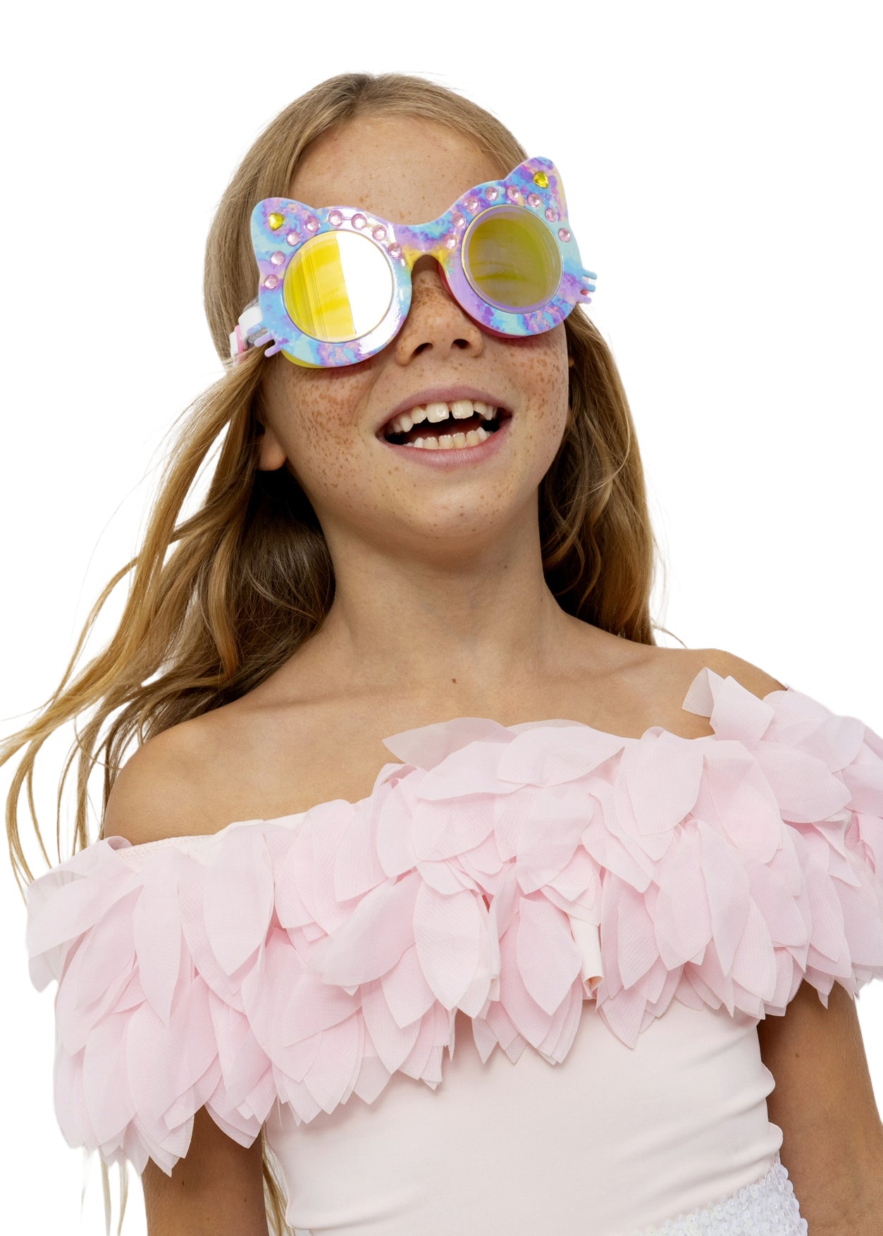 pink swimwear for girls