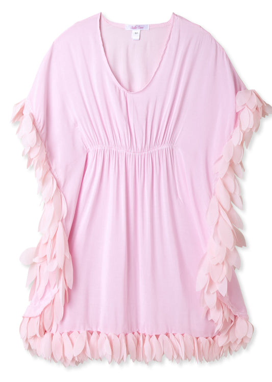 pink beach cover-ups for girls