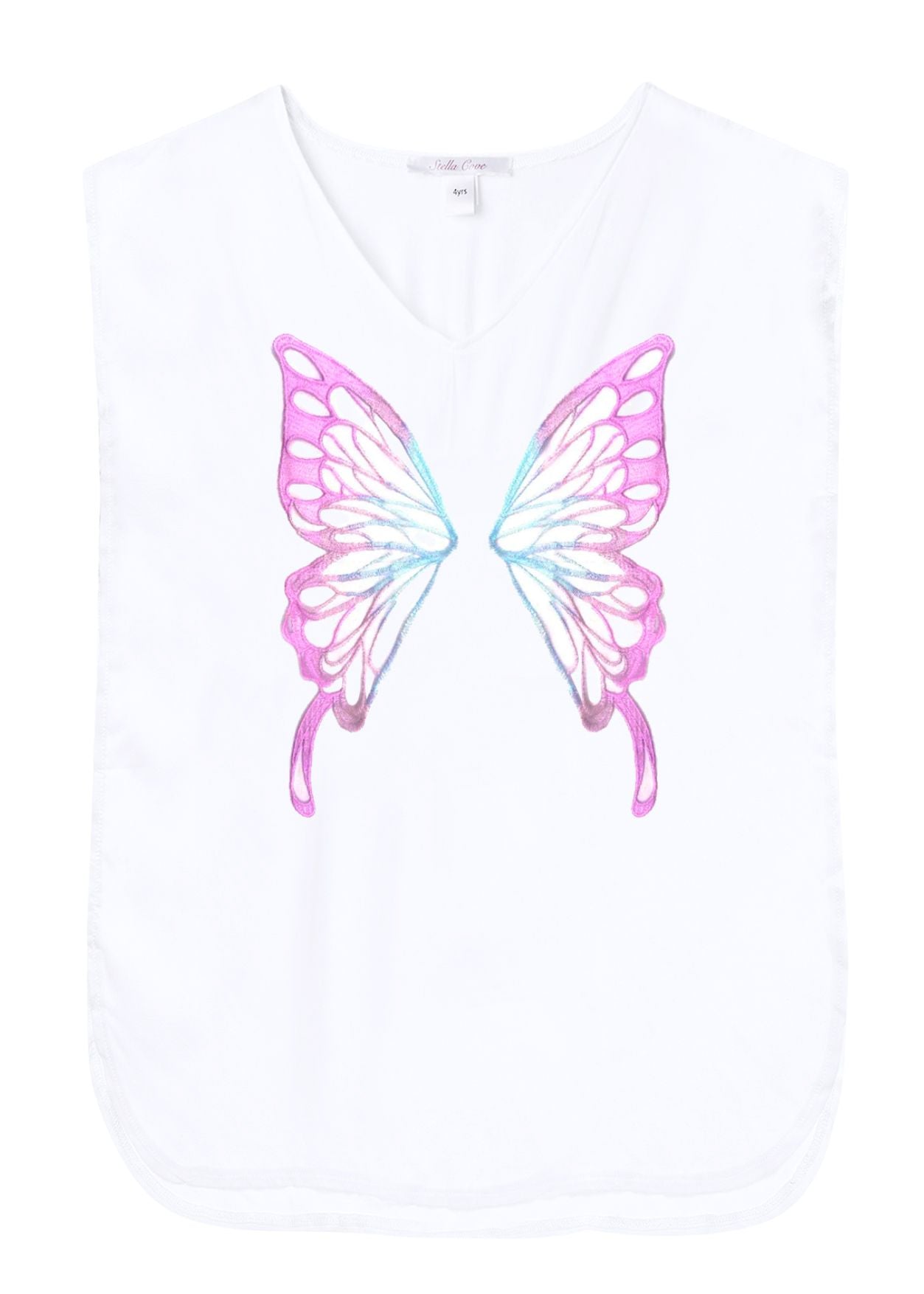 butterfly beach cover up for girls