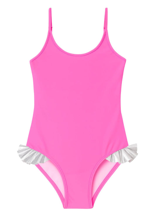pretty neon pink swimwear for girls