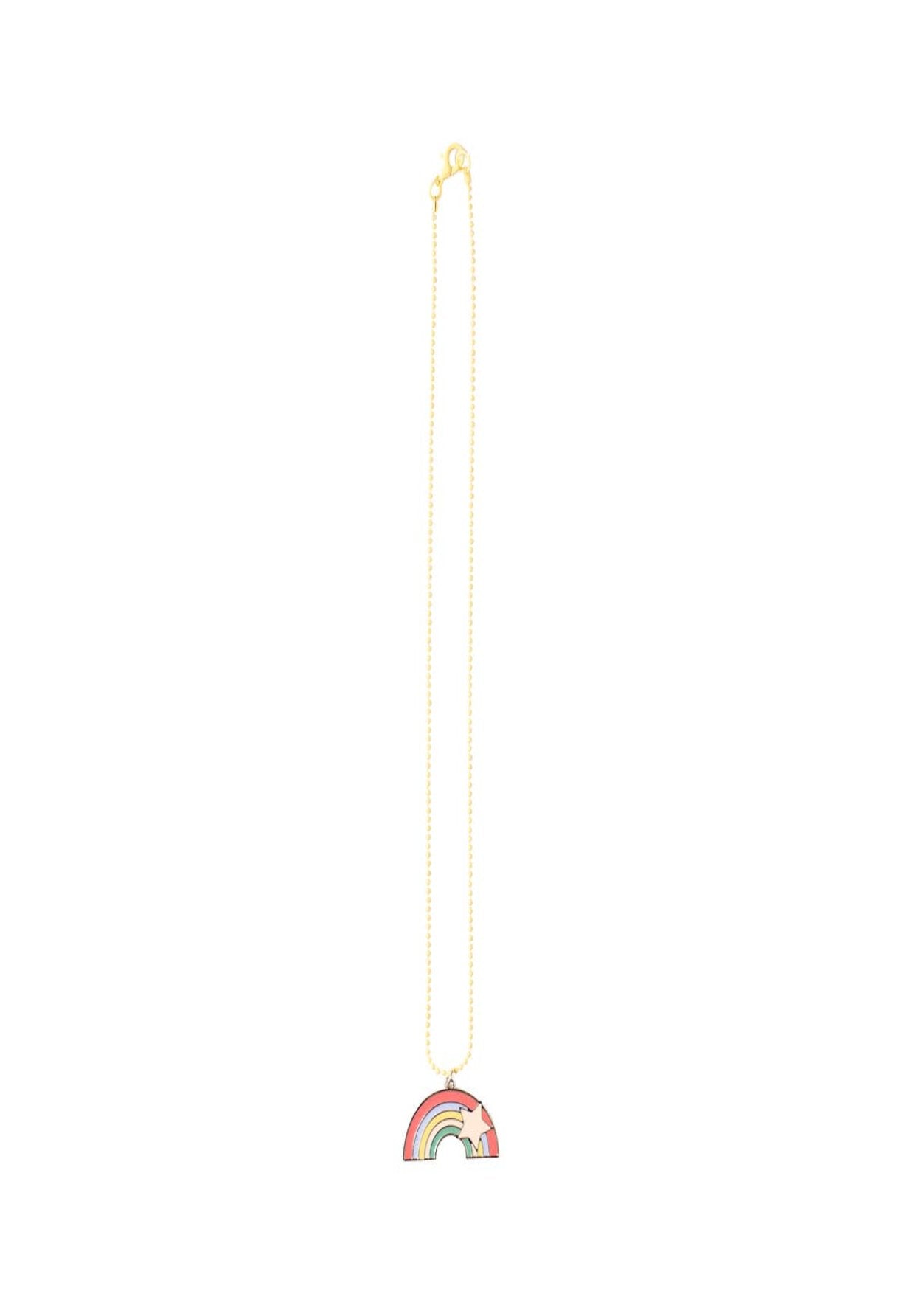 rainbow necklace beach jewelry for girls