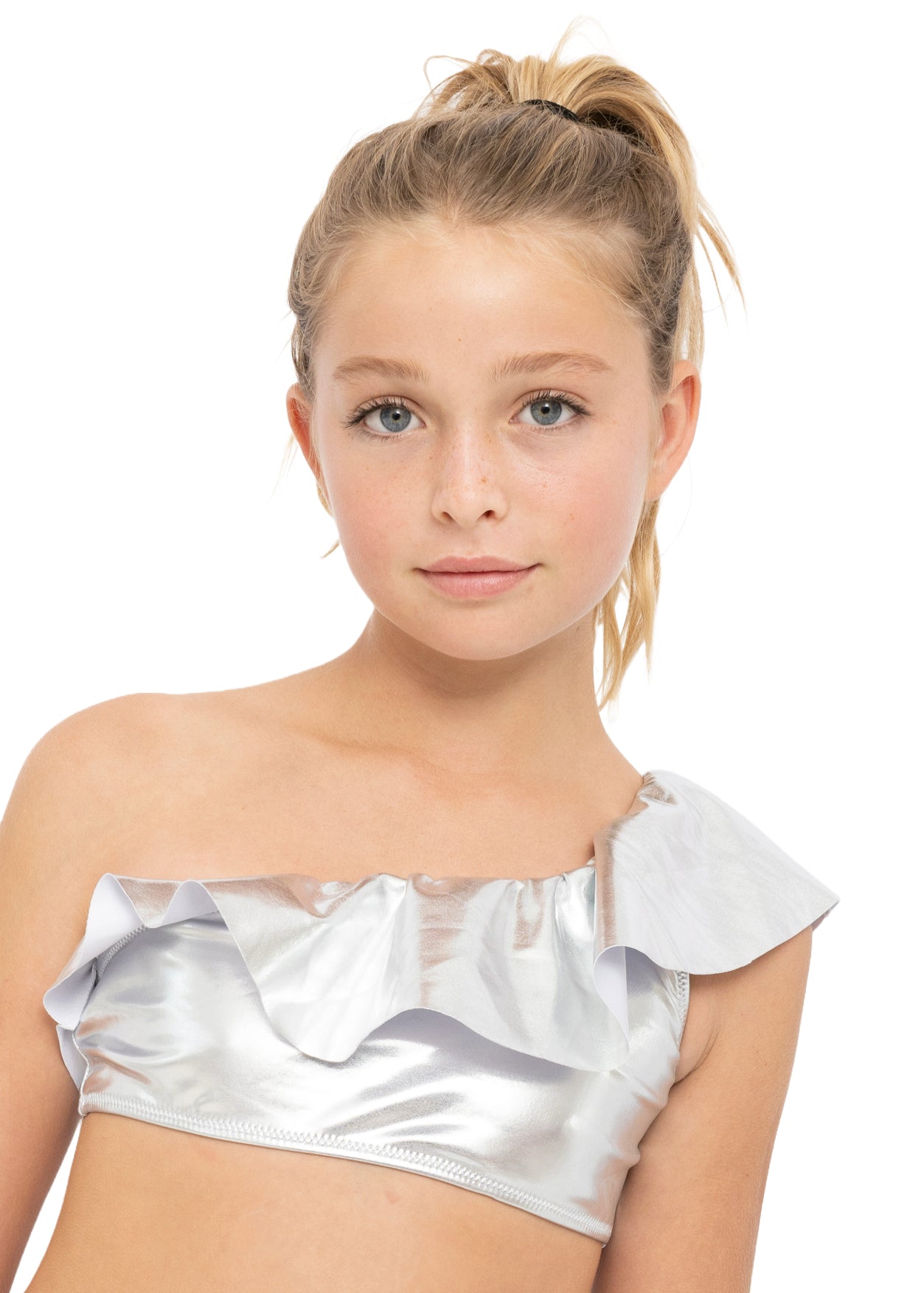 silver bikini for girl