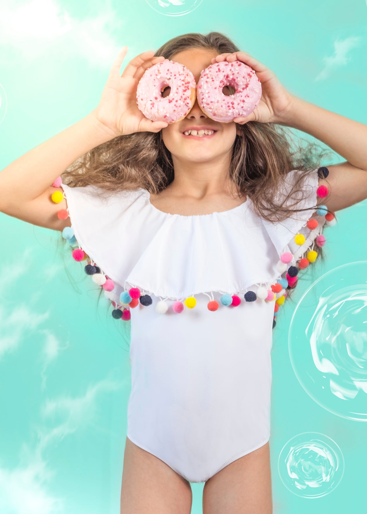 white best selling swimwear for girls