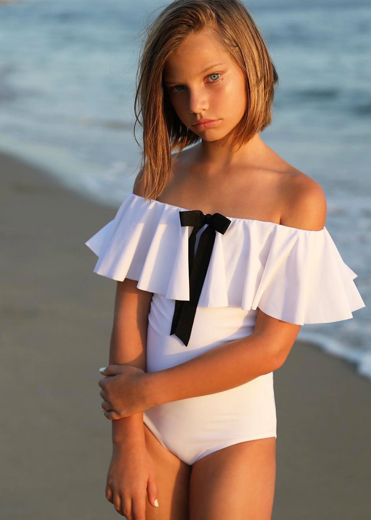 white girls swimwear
