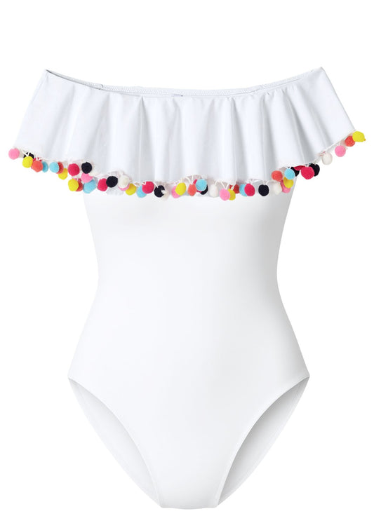 white swimsuit for women