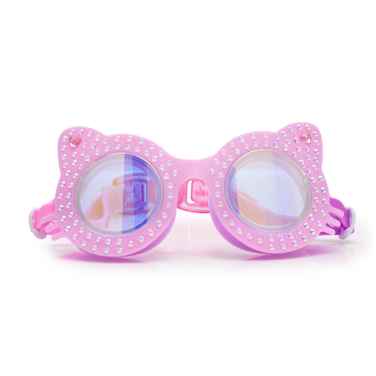 Paw Print Pink Kitten Swimming Goggles