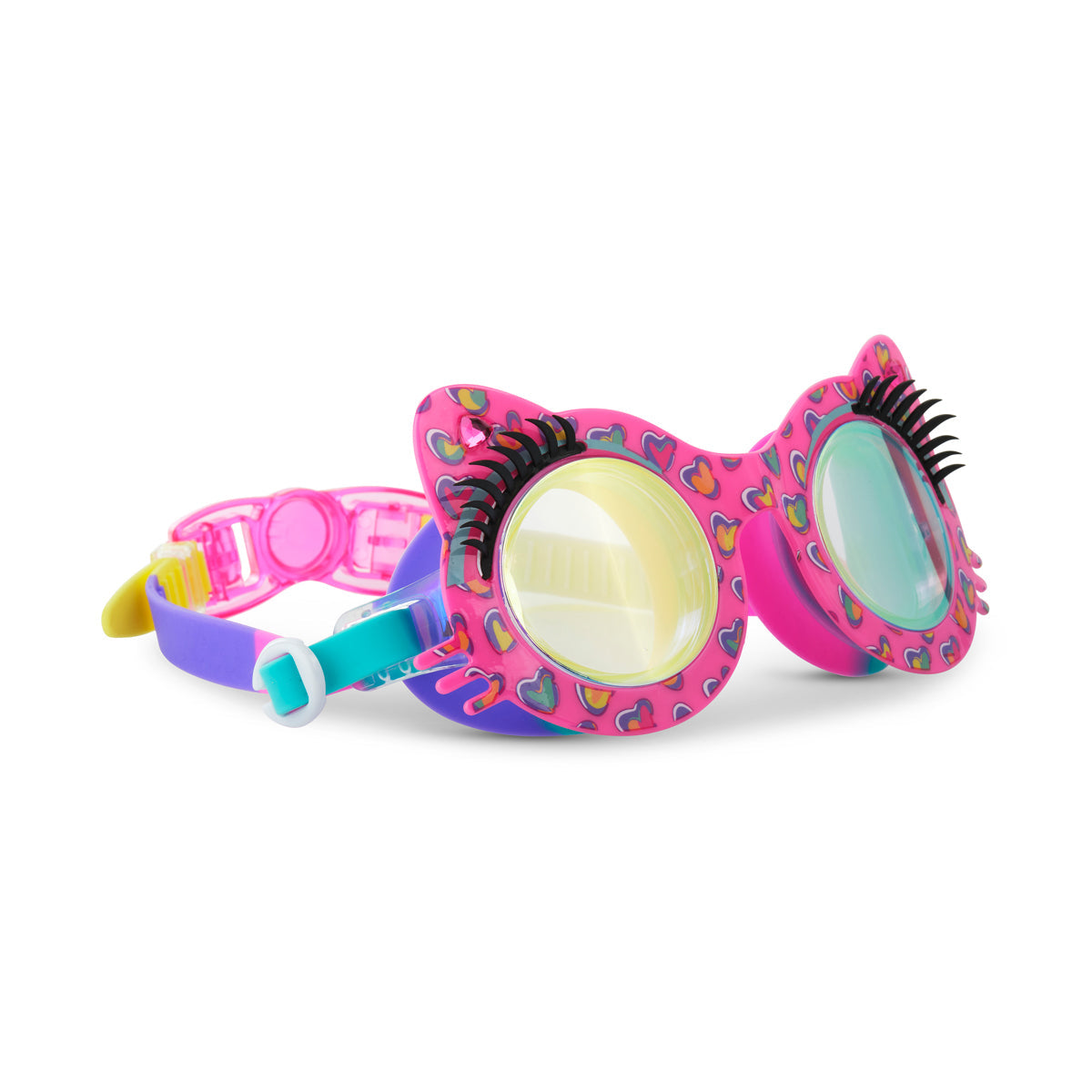 Pink Paws Swim Goggles for Girls