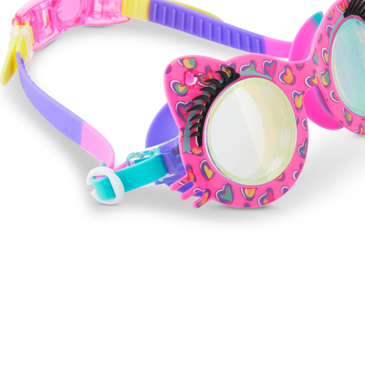 Pink Paws Swim Goggles for Girls