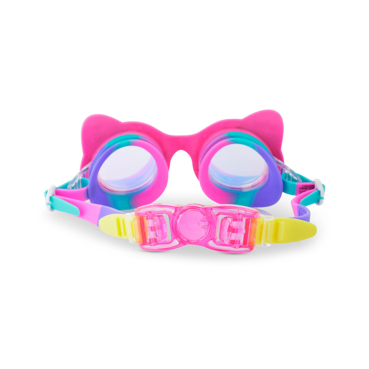 Pink Paws Swim Goggles for Girls