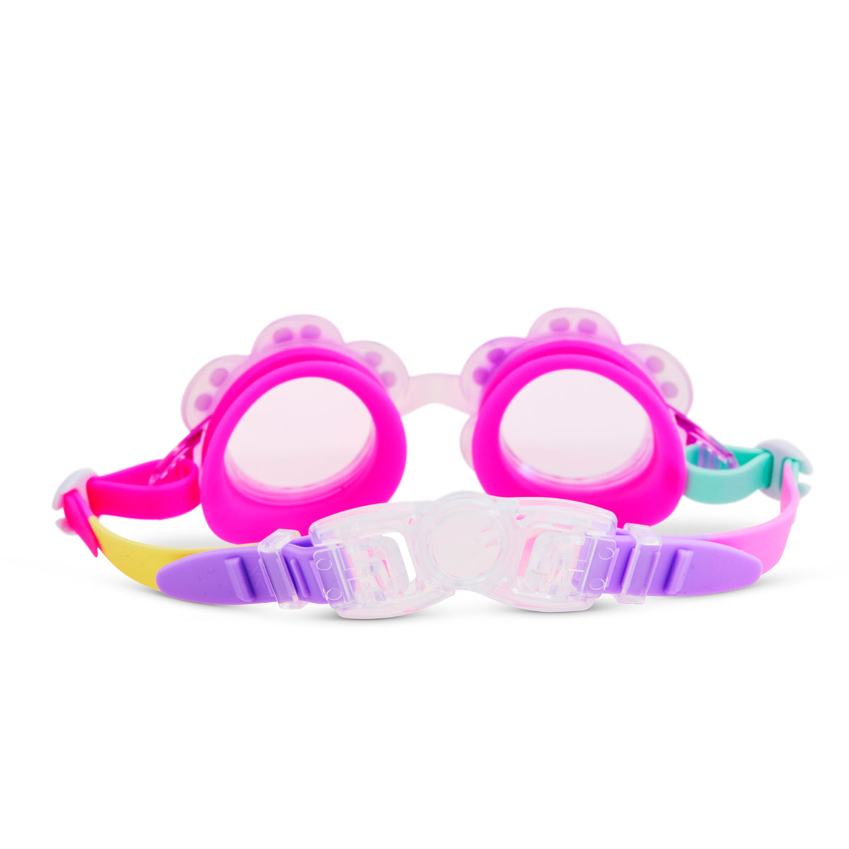 Purple Petunia Petals Girl Swimming Goggles