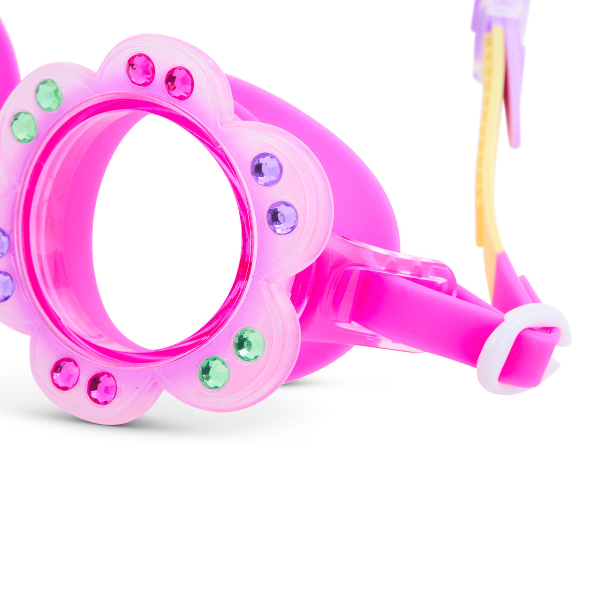 Purple Petunia Petals Girl Swimming Goggles