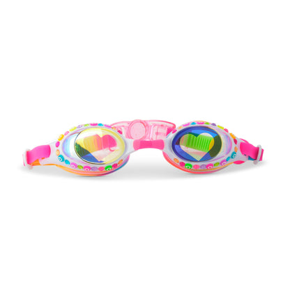 Positively Pink Smile Swimming Goggles