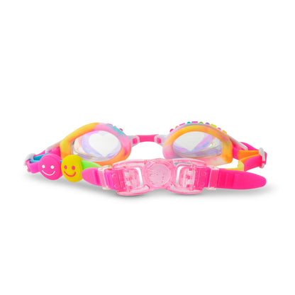 Positively Pink Smile Swimming Goggles