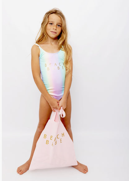 beachwear for girls, rainbow swimsuit for girls, swimwear for girls, cute swimwear for girls