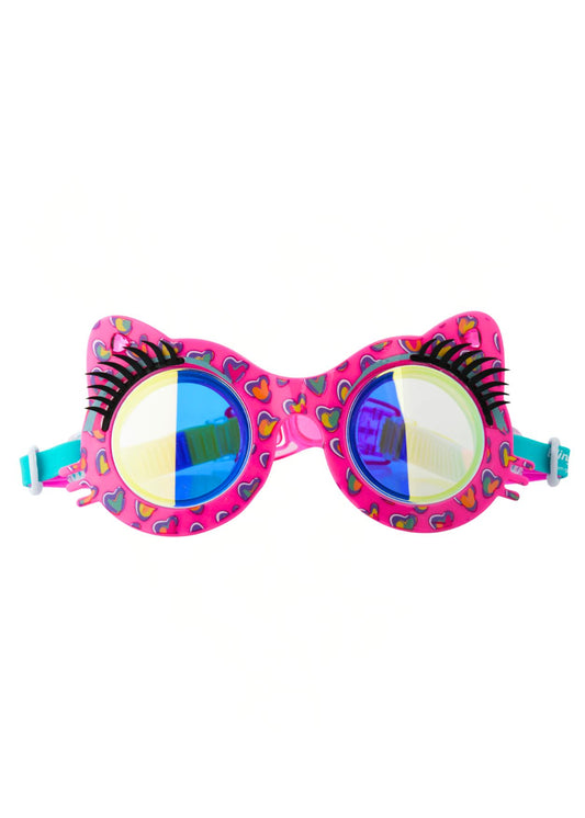 Pink Paws Swim Goggles for Girls