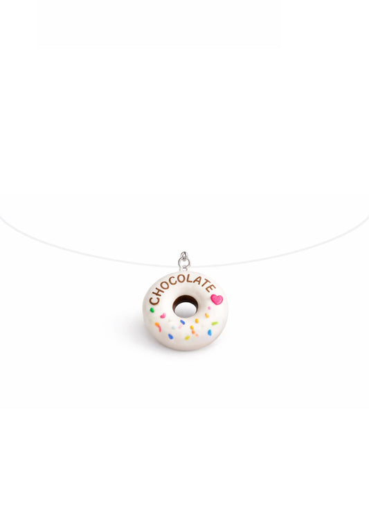 Donut Charm Necklace