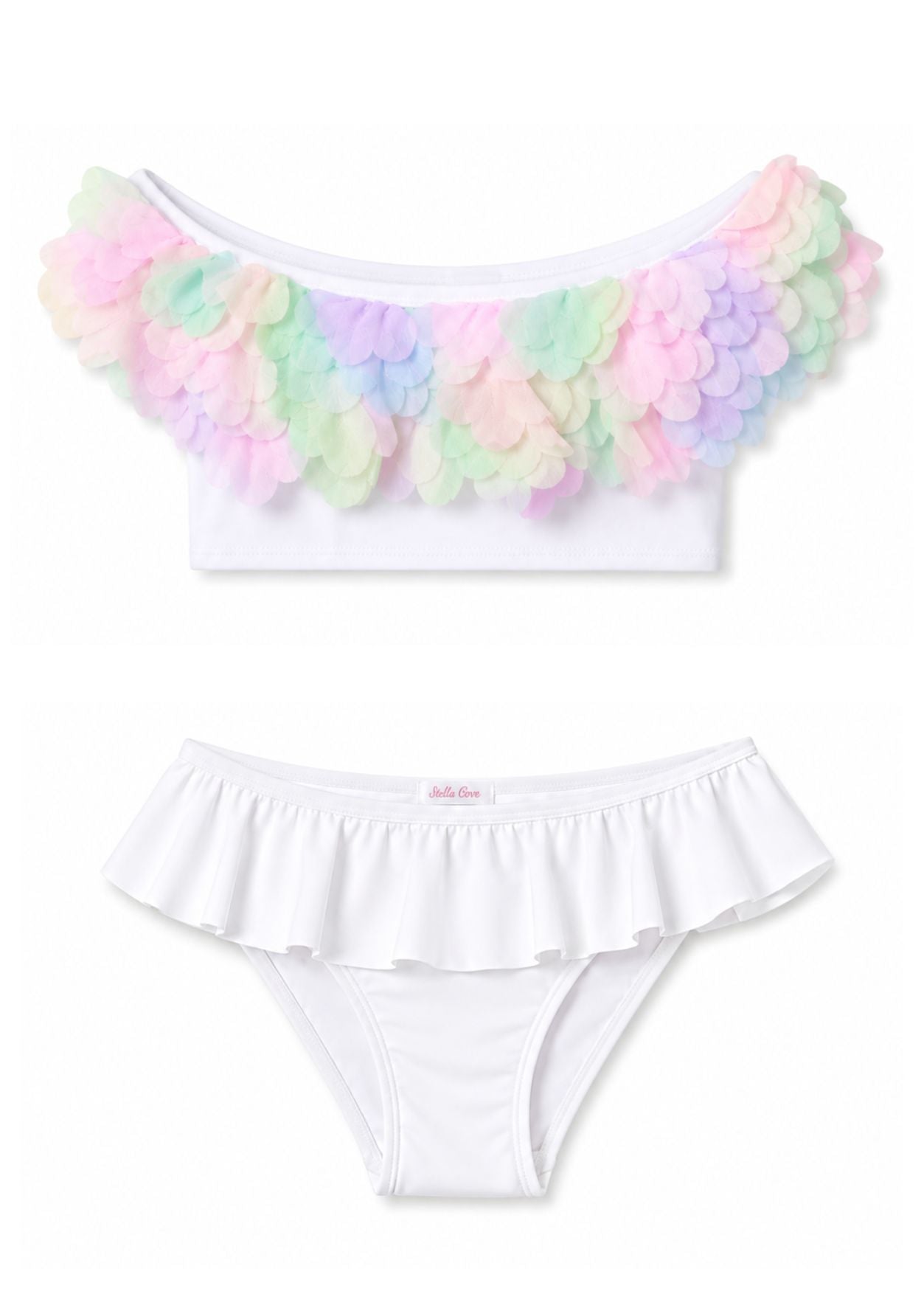 Rainbow Skies Petal Bikini