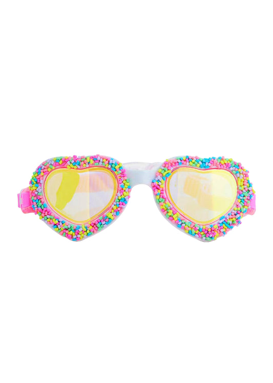 Cupid Heart cute swimming goggles for girls