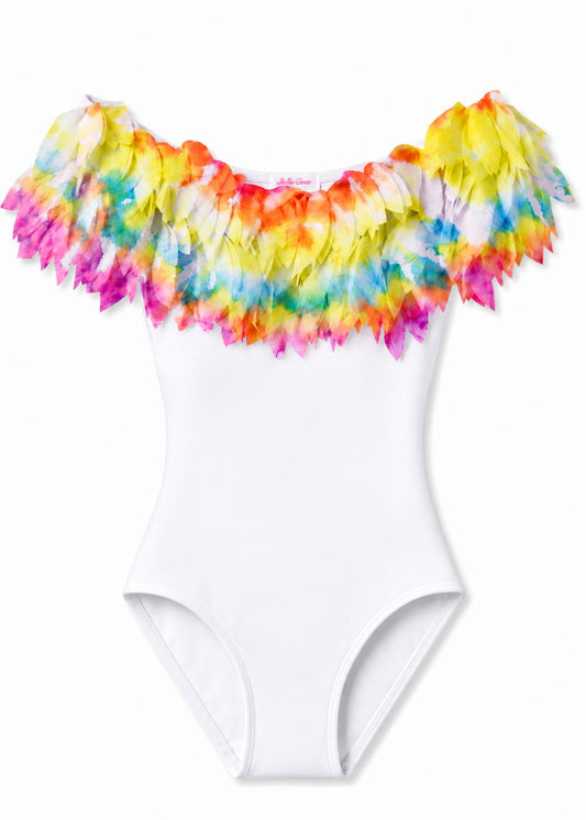 Womens White I Love You Forever Swimsuit