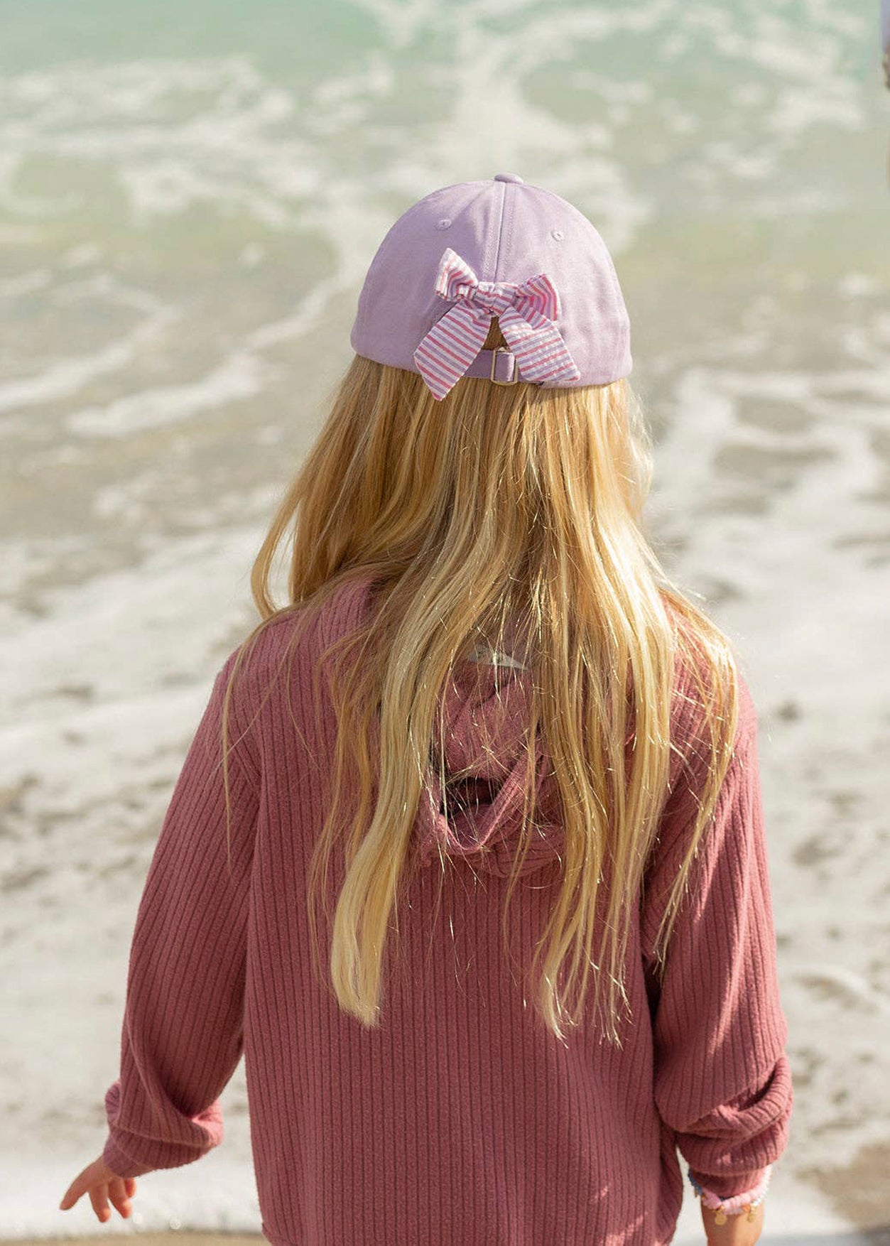 Rainbow_Unicorn_Bow_Cap_ accessory for girl