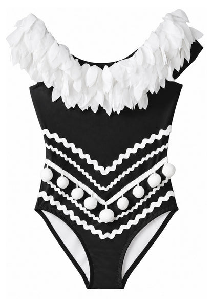 White_Petals_Pom_Poms_swimsuit_for_girls
