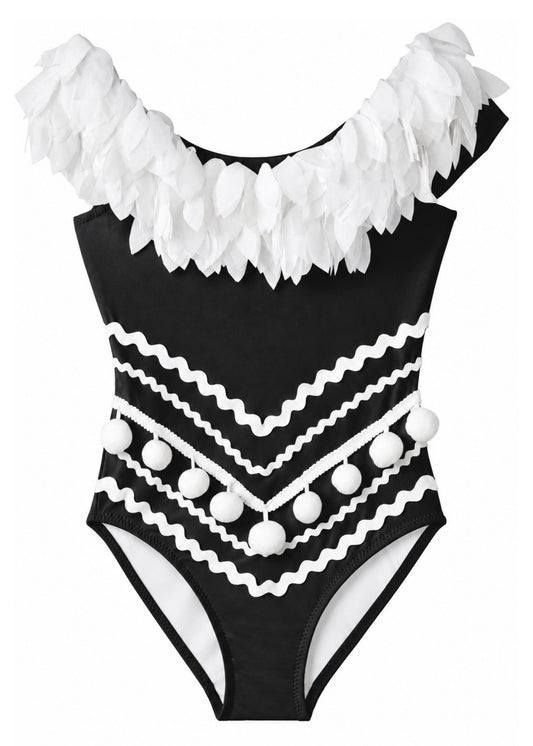 White_Petals_Pom_Poms_swimsuit_for_girls