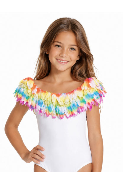 beautiful Petal_Bathing_Suit_for_girls