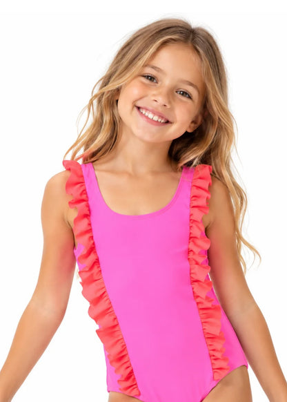 beautiful_pink_one_piece_swimsuit for girls